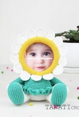 Tanaticrochet - Tatyana/Tatiana Kucherovska- Photo Frame Chamomile