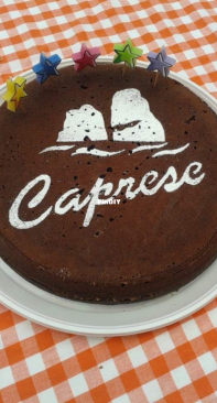 Caprese with chocolat