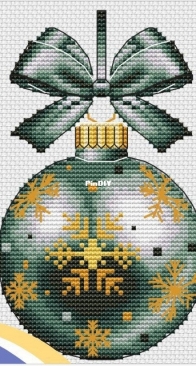 My Embroidery - Made for You Stitch - Green Glow 2 by Ella Shvets