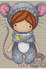 EB Design Magic Dolls - Mouse by Mila Vozhd and Ekaterina Gafenko