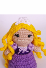 Crochelandia - Rose Nogueira - Toy Art Rapunzel - Portuguese