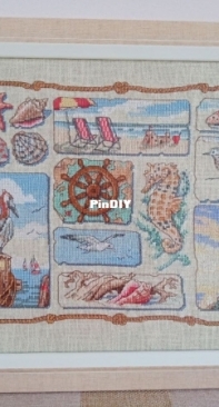 "Shore Sampler" Dimensions