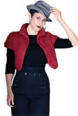 Anais Cropped Tunisian Jacket