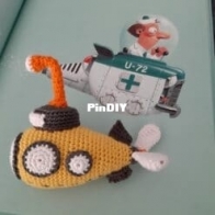 Gek op Haken - Marjan van der Leer - The Yellow Submarine - Onderzeeer - Dutch