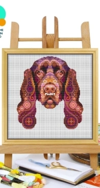 Awesome Pattern Studio - CS2233 - Mandala Field Spaniel XSD