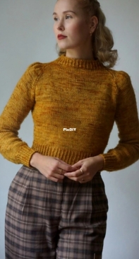 Diagon Alley Jumper by Fabel Knitwear (Helene Arnesen) in English