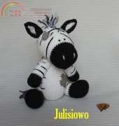 Julisiowo - Julio Toys - Monika Miszczuk - Crochet Zebra