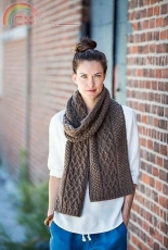 Tiller Scarf  by Julie Hoover/BT Fall 14