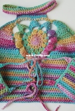 Knotty Bliss Boutique - De Shockney - Mandala crochet Top
