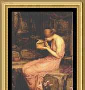 Classic Cross Stitch   GI 228 Psyche With the Golden Box