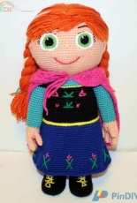 Made by Mary- Mary Smith- Winter Princess Sweetie Kid Character- Spanish
