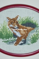 Fox on the wall