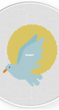 Daily Cross Stitch - Holy Dove