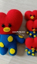 Amigurumi bt21 tata