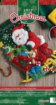 Bucilla - HD868661 - Santas Sleigh Stocking - Felt