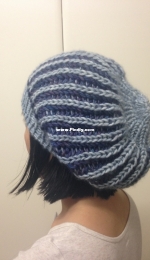 Brioche is a piece of cake Hat by oolong knits-Free