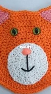 Crochetting Crab - Fat Tabby Potholder - Free