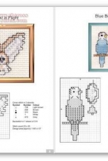 Ebook- cross stitch owls and other birds
