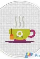 Daily Cross Stitch - Tea Time