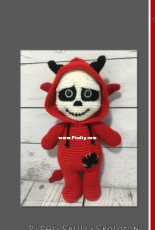 Hollys Hobbies - Holly McNevan - PJ Pal - Skully Skeleton