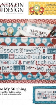 Hands On Design hd-10 Love My Stitching PCS + XSD