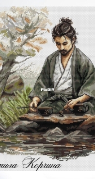 Oriental Tea Man by Lyudmila Korchina