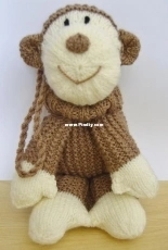 Monkey Baggles - Knitting by Post