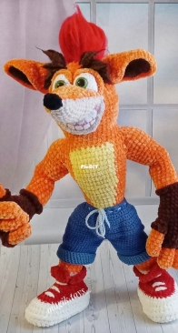 Magic Toys - Danilova Elena - Елена Данилова - Fox Crash - Лис Крэш - Russian