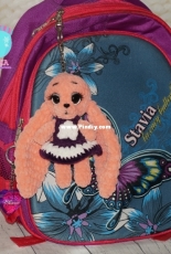 Varezhka Handmade - Yulia Bazhina - Bunny keychain - Russian - Free