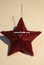 Beaded star