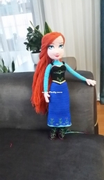 Frozen Anna doll