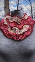 Cusp of Spring Cowl by Knit Locally-Free