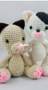 Happy Hook Designs - Megan Alameda - Callie The Cuddly Kitty - Free