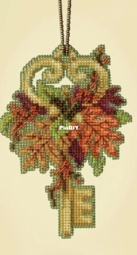 Mill Hill Antique Keys Trilogy MH19-2112 Autumn Key XSD