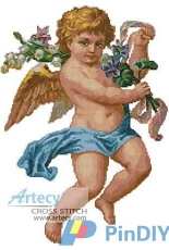 Artecy Cross Stitch - Victorian Cherub
