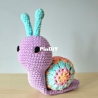 Gek op Haken - Sweetypie Design - Anouck Specker - Granny Snail - Granny Slak - Dutch