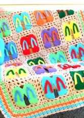 Crochet Village - Donna Harelik - CV073 Flip Flop Mania