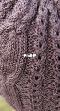 Winding Roads Beanie - Francoise Danoy - Aroha knits