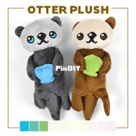 Sew Desu Ne? - Choly Knight - Otter Plush - Machine Embroidery Files -Free
