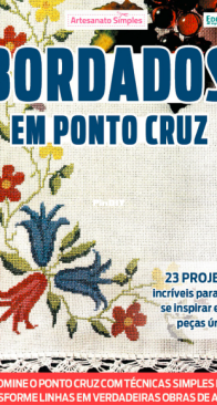 Artesanato Simples - Bordados Em Ponto Cruz - March 2025 - Portuguese
