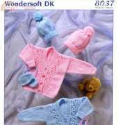 Stylecraft 8037 - Cardigans Hats & Mittens