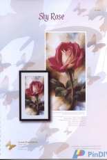 I Love CrossStitch IL-026 Shy Rose
