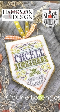 Hands On Design Scary Apothecary Series hd-180 Cackle Lozenges PCS + XSD