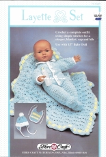 Fibre Craft - Jan Hatfield - FCM289 - Layette Set