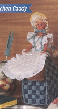 Annies Attic Plastic Canvas Kitchen Caddy by Carole Rodgers