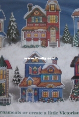 Dimensions 8521 -  Victorian Houses Ornaments