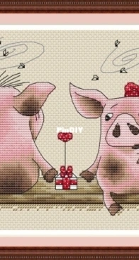 2 pigs by Anastasia Moshkina