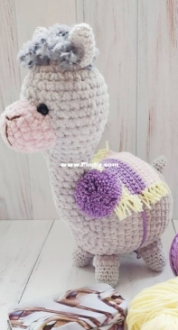 Mi Cozy Toys - Anna Timonova - Lama - Free