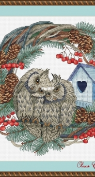 Owls by Ekaterina Seryogina.