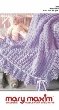 Mary Maxim  - Terry Kimbrough - 4851N Heartwarming Wrap